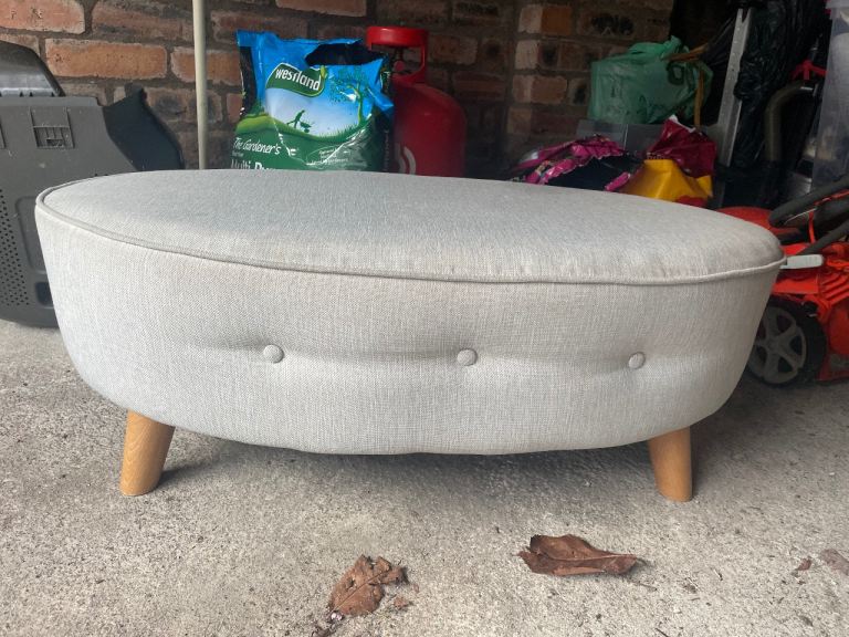 Dfs Pouffe/coffee table/stool 