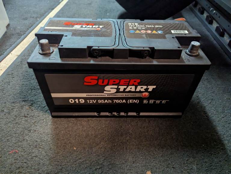 Super start car battery 95ah 750a 