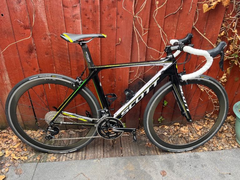 Scott Foil Contessa full carbon custom built road bike