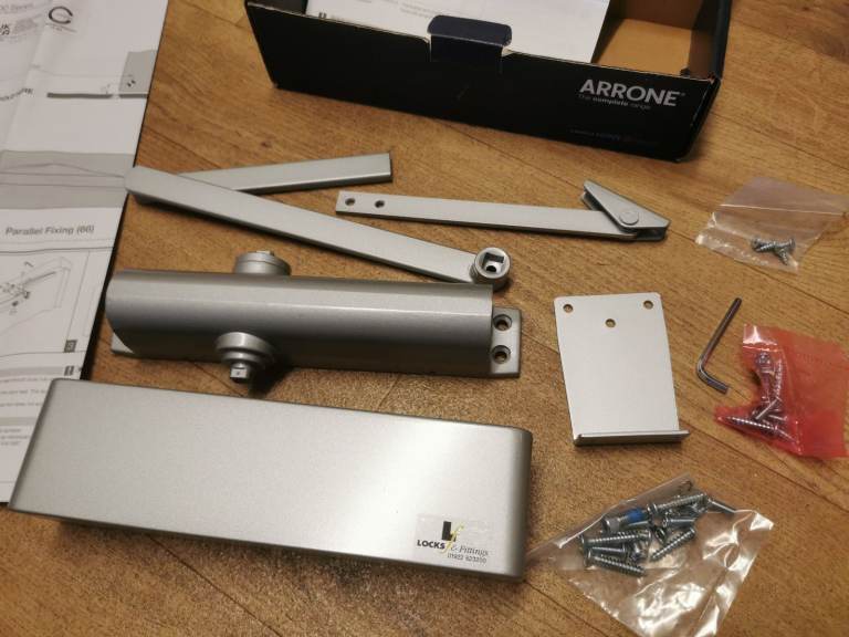 Arrone/Hoppe AR1500 door closer, brand new & boxed, 7 for sale