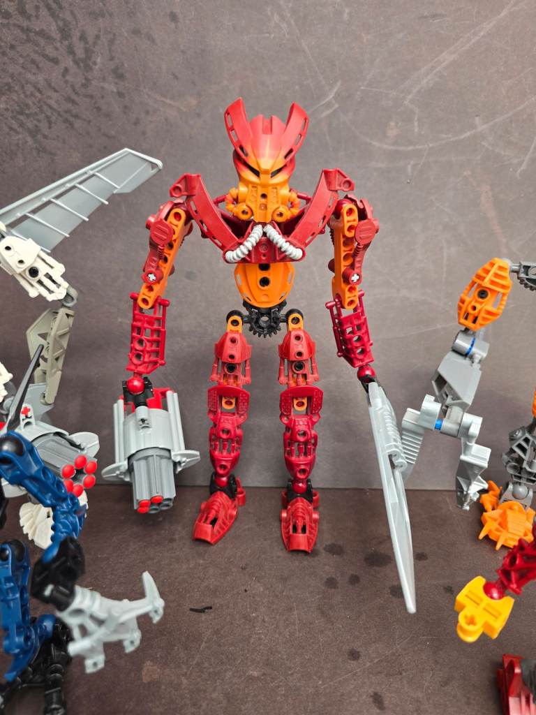 Job Lot Lego Bionicle Figure Bundle