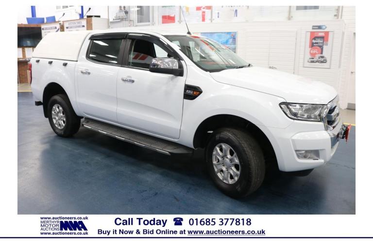 2017 Ford Ranger XLT 2.2TDCI 160PS 4X4 5 SEAT DOUBLE CAB PICKUP C/W TRUCKMAN TOP PICK UP Diesel M...