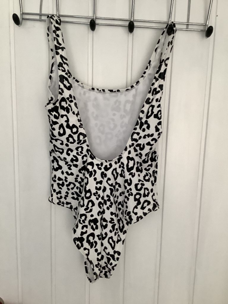 Leopard Print Swimsuit size 10 new