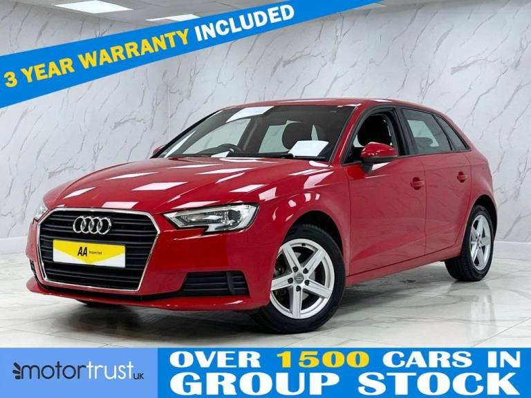 2018 Audi A3 1.5 TFSI CoD 35 SE Technik Sportback 5dr Petrol Manual Euro 6 (s/s) (150 ps Hatchbac...