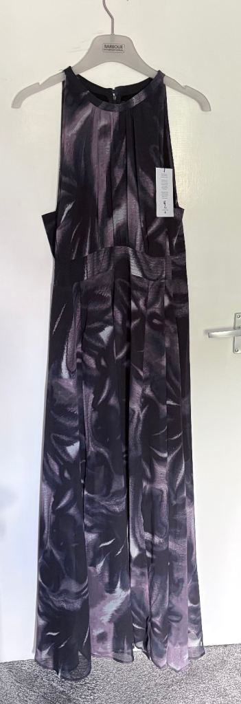 Brand New Purple Dress - Uk 16