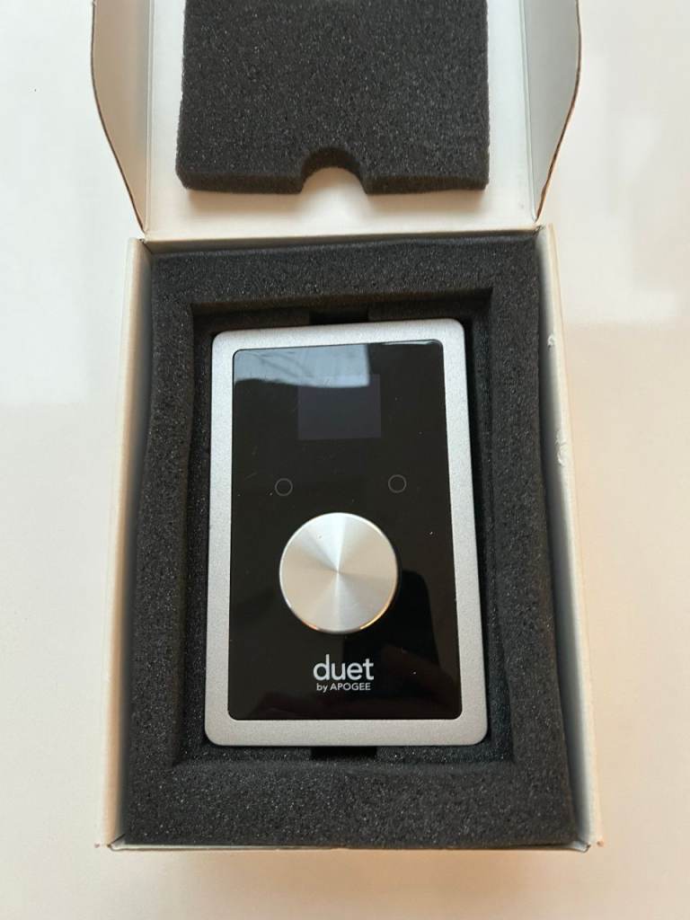image for Apogee Duet USB Audio Interface for iPad, iPhone & Mac – Boxed, Good Condition