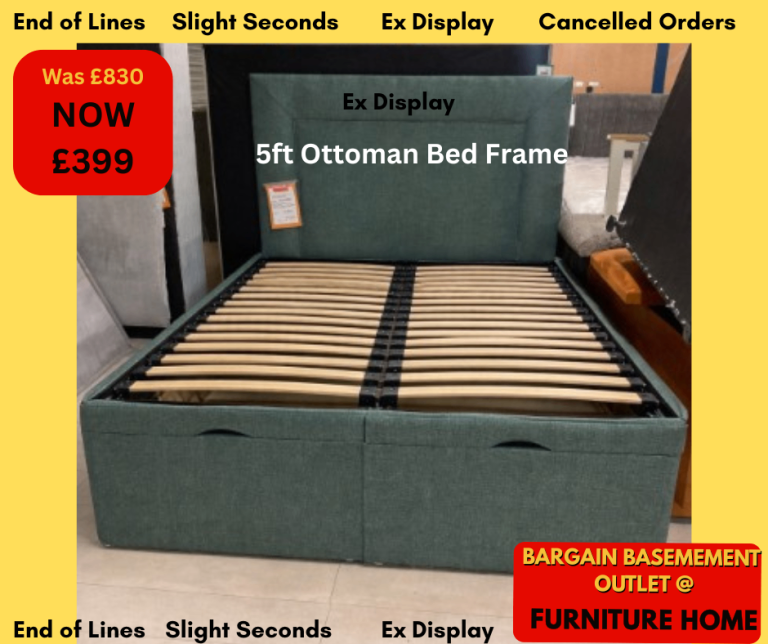 5ft Ottoman Bed Frame