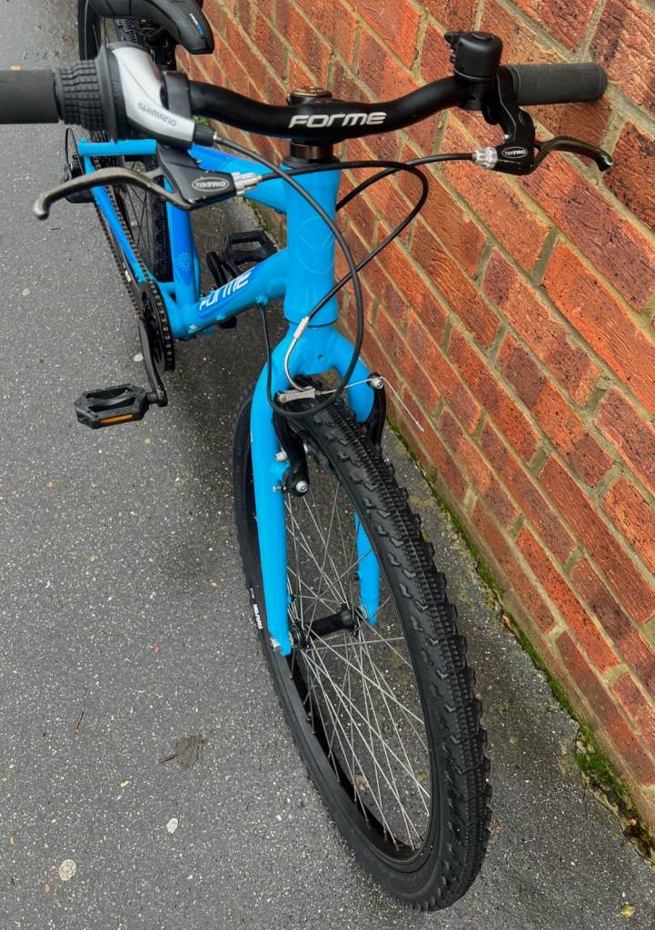 bike kinder MX24 forme blue light aluminium frame 24inch wheels New tires