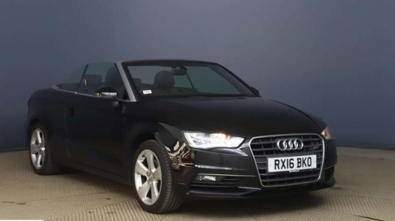 2016 Audi A3 1.4 A3 Sport Nav TFSI Semi-Auto 2dr Convertible Petrol Automatic