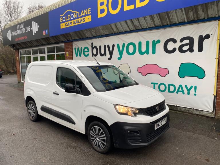 2022 Peugeot Partner 1000 1.5 BlueHDi 100 Professional Prem Van [6 Spd] PANEL VAN Diesel Manual