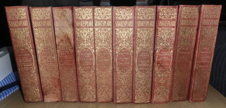 The Dramatic Works of William Shakespeare – Complete 10 Volume Set (1899, S.W. Singer)