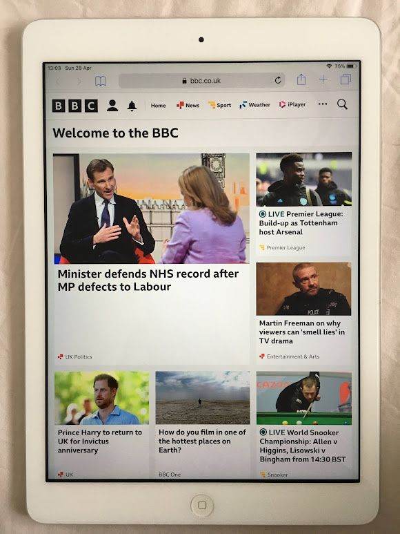 Bargain: Apple iPad Air in Perfect Working Order