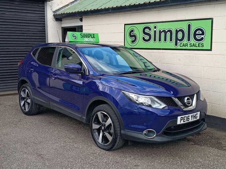 2016 Nissan Qashqai 1.2 DIG-T N-Connecta 2WD Euro 6 (s/s) 5dr HATCHBACK Petrol Manual