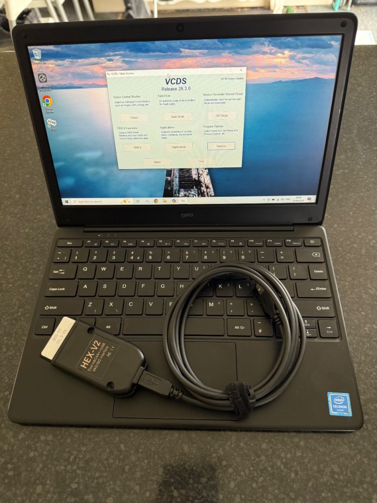 VCDS Diagnostic Laptop 