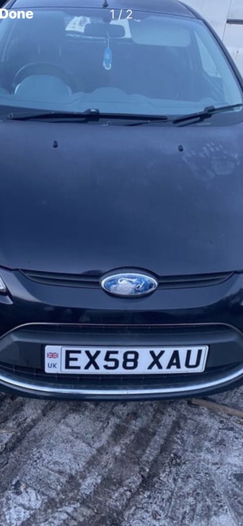 Fiesta mk 7 bonnet and windscreen 