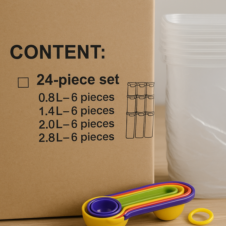 Brand new 24pcs airtight jar set 