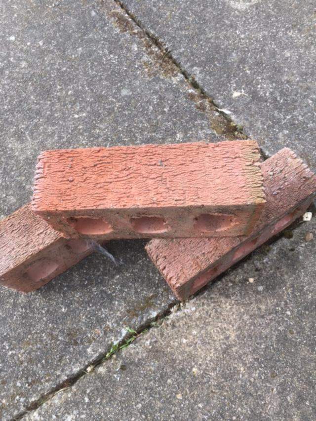Ibstock Red Rustic Bricks.