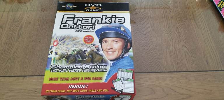 Frankie Dettori Dvd game 