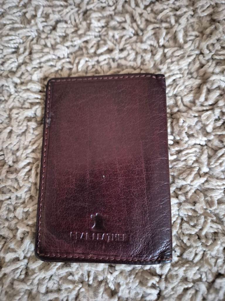 Ipswich Town Brown Leather Season Ticket Wallet