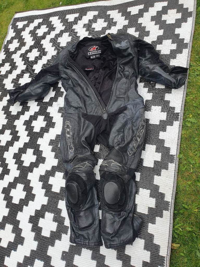 Alpinestars mens motorcycle leathers large