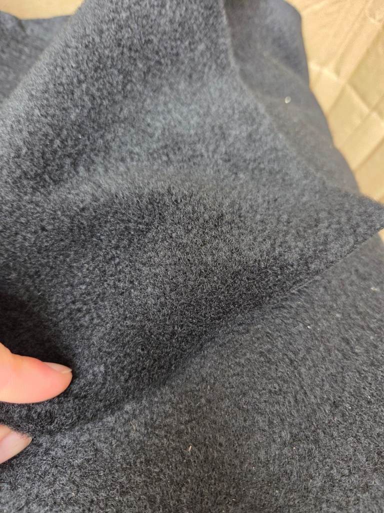 Black carpeting