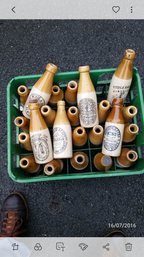 WANTED OLD BOTTLES AND POTS DUG UP BY DIGGER DRIVERS AND GROUND WORKERS 