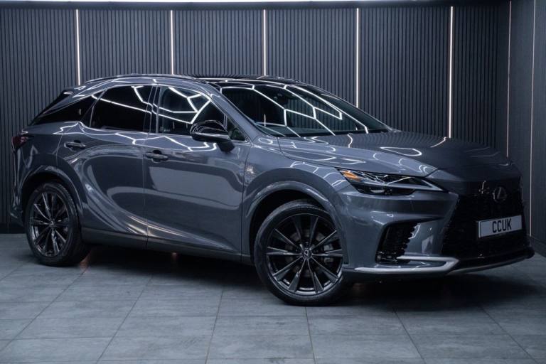 2024 Lexus RX 2.5 350h F Sport Design SUV 5dr Petrol Hybrid E-CVT 4WD Euro 6 (s/s) (250 p ESTATE ...