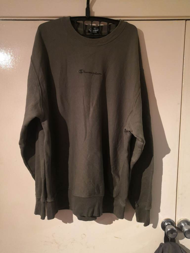 XL Champion reverse weave jumper