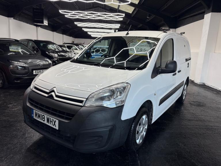 2018 Citroen Berlingo 1.6 BlueHDi 850Kg Enterprise 100ps PANEL VAN Diesel Manual