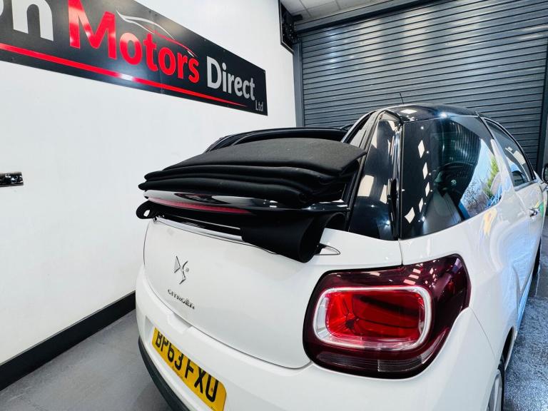 2014 Citroen DS3 1.2 VTi DSign Euro 5 2dr CONVERTIBLE Petrol Manual