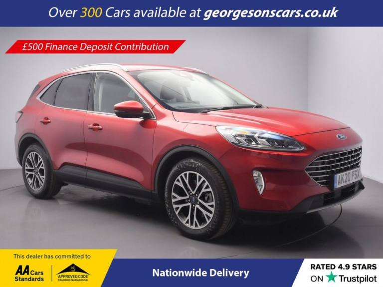 2020 Ford Kuga 2.5 EcoBoost Duratec 14.4kWh Titanium SUV 5dr Petrol Plug-in Hybrid CVT Eur HATCHB...