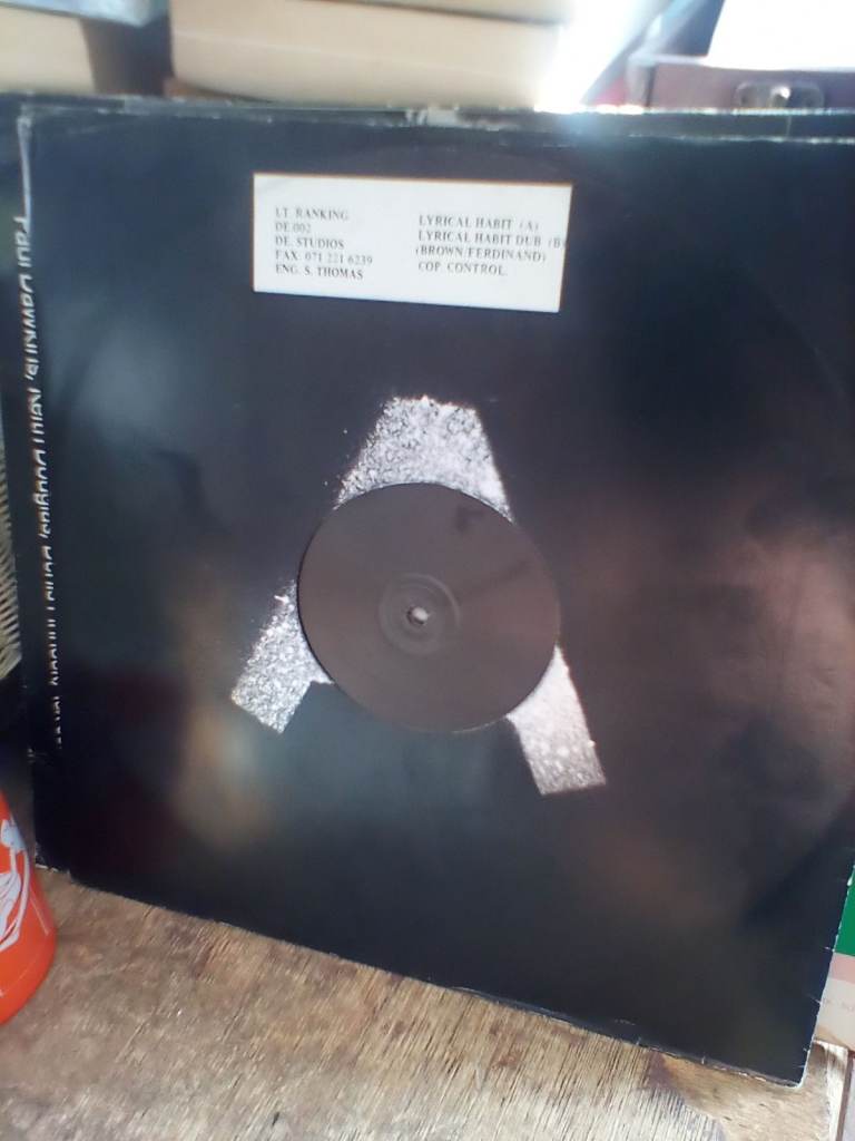 L.T. RANKING, LYRICAL HABIT, 12 INCH EP,.