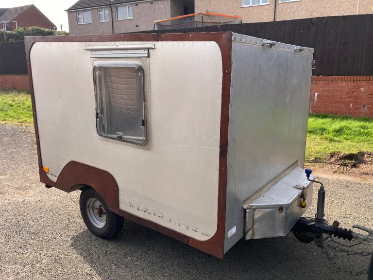 Micro trailer camper insulated 