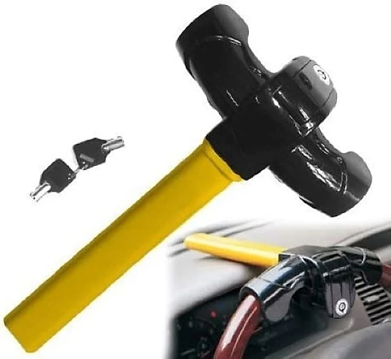 Security Rotary Steering Wheel Lock For Vehicle  (BRAND NEW - UNUSED) 