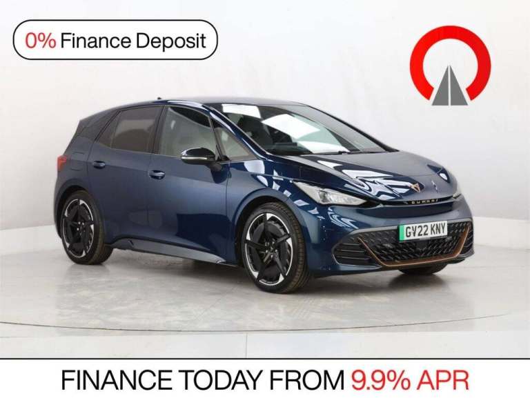 2022 Cupra Born e-Boost 58kWh V3 Hatchback 5dr Electric Auto (230 ps) Hatchback ELECTRIC Automatic
