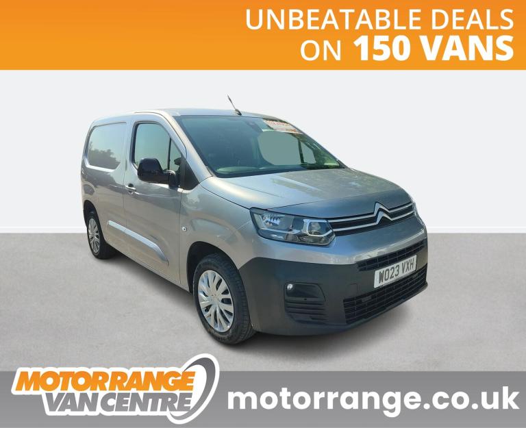 2023 Citroen Berlingo 1.5 BlueHDi 650Kg Driver Edition 100ps 6 Speed S/S Panel Van DIESEL Manual