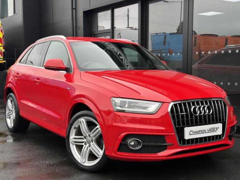 2014 Audi Q3 2.0 175 BHP Quattro TDI S Line Plus automatic 4 wheel drive