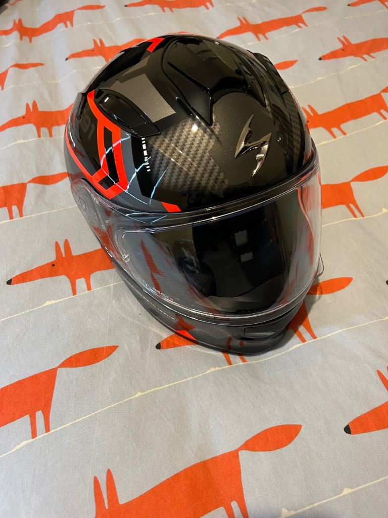 Various mens and womens motorcycle gear