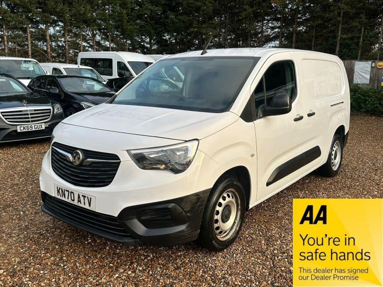 2020 Vauxhall Combo 1.5 Turbo D 2300 Edition L2 H1 Euro 6 (s/s) 4dr PANEL VAN Diesel Manual