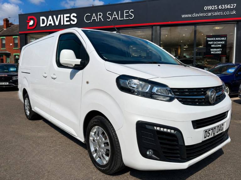 2020 Vauxhall Vivaro 2900 1.5d 100PS Sportive H1 Van PANEL VAN DIESEL Manual