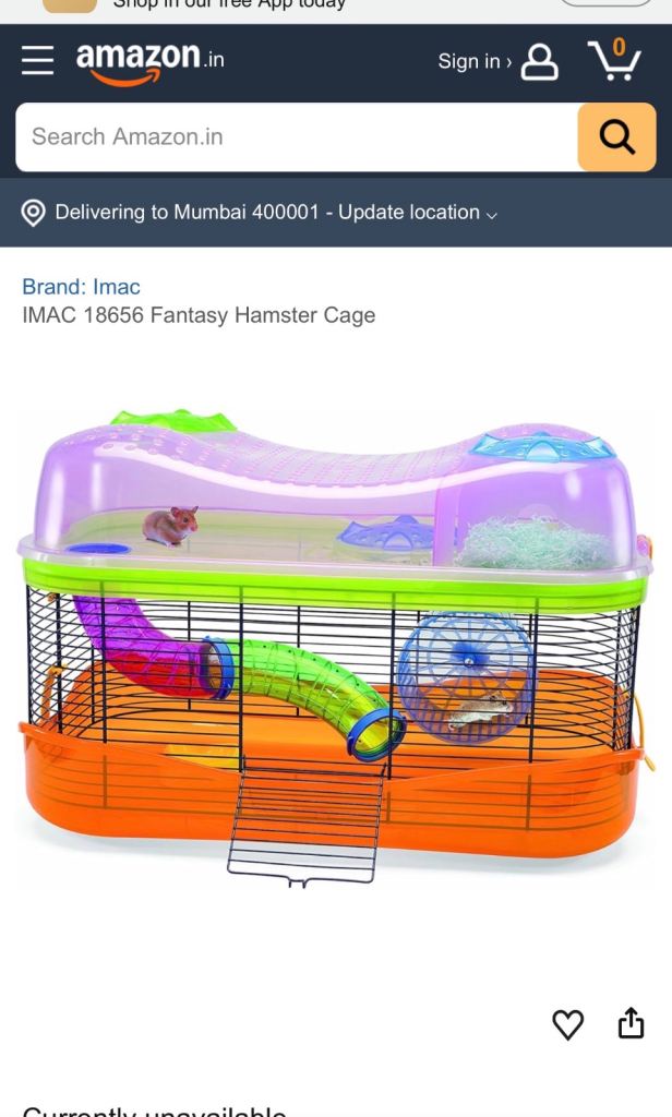 lamc Fantasy Hamster (58×38×38.5cm)
