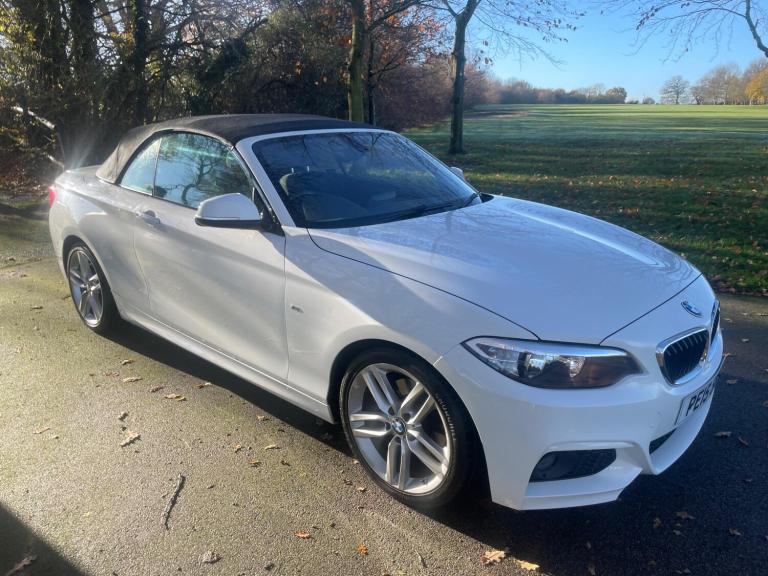2015 BMW 2 Series 2.0 220d M Sport Euro 6 (s/s) 2dr CONVERTIBLE Diesel Manual
