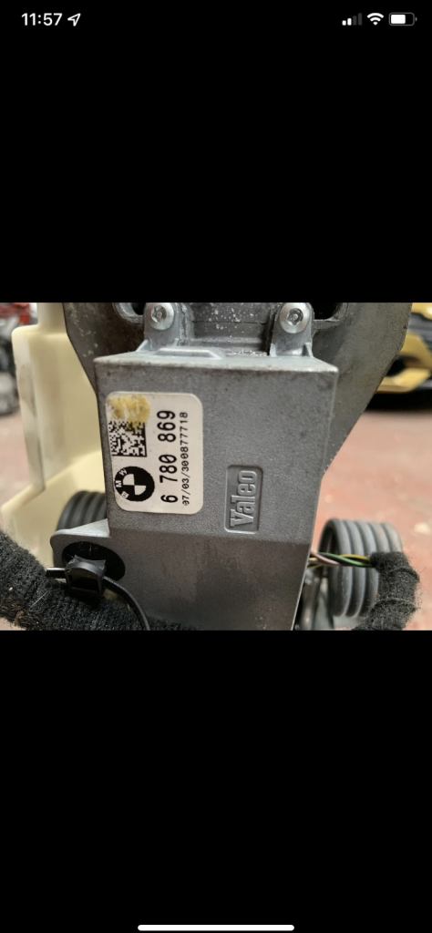 BMW 5 Series Diesel Adjust Steering Column WITH STEERING WHEEL