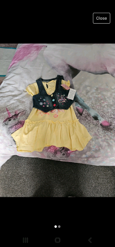 Girls waist coat top 