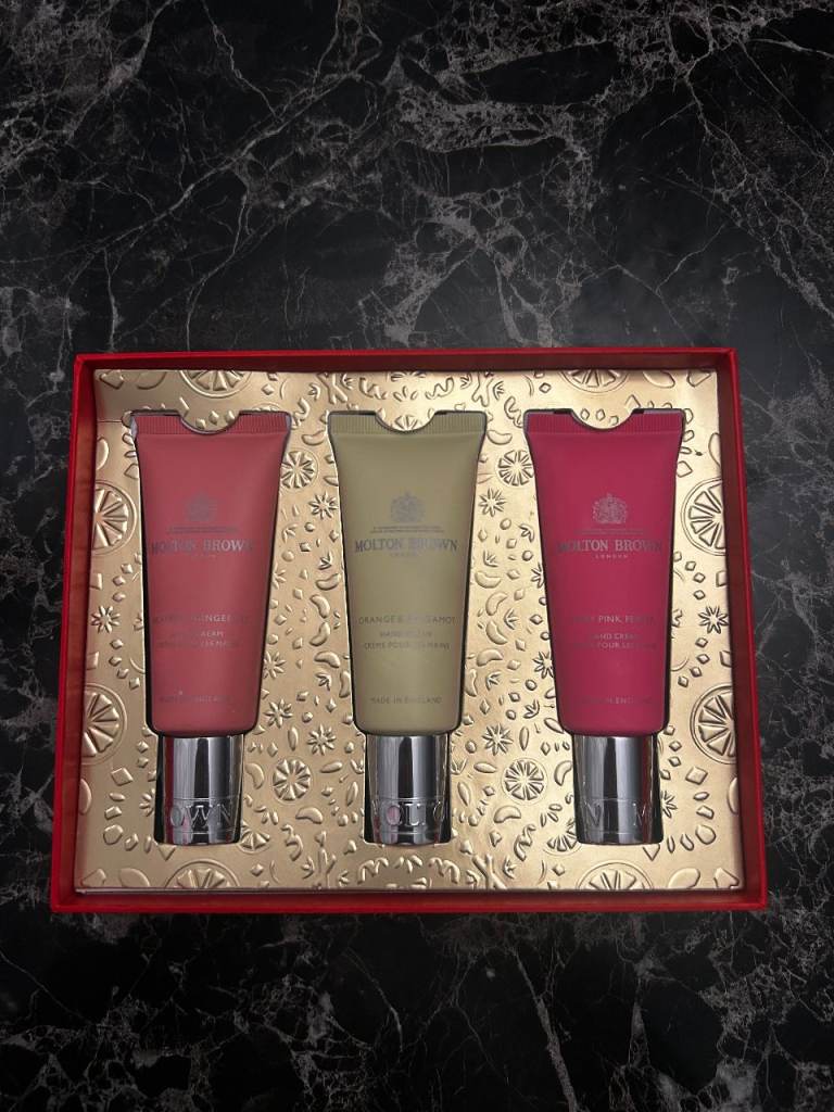 Brand new Molton Brown Luxury Hand Cream Trio Set