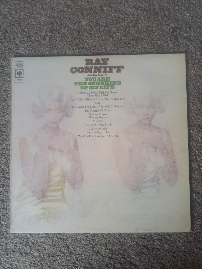 Ray Conniff – You Are The Sunshine Of My Life 12" Vinyl Record