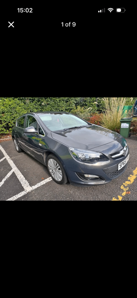 Vauxhall, ASTRA, Hatchback, 2015, Manual, 1598 (cc), 5 doors