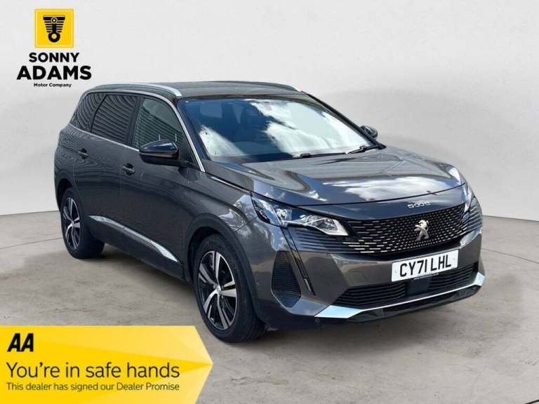 2021 Peugeot 5008 1.5 BlueHDi GT SUV 5dr Diesel EAT Euro 6 (s/s) (130 ps) HATCHBACK Diesel Automatic