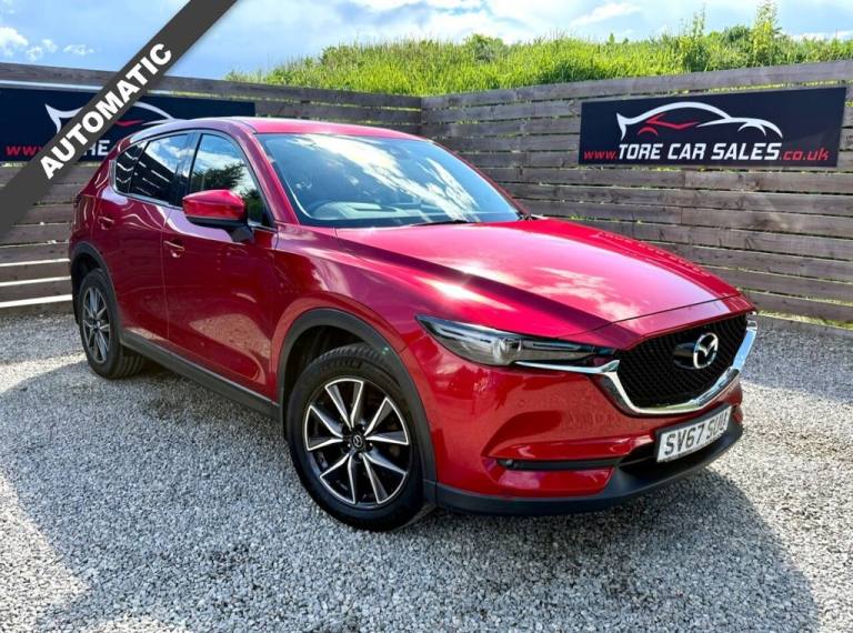 2017 67 MAZDA CX-5 2.2 SKYACTIV-D SPORT NAV SUV 5DR DIESEL AUTO 4WD EURO 6 (S/S)