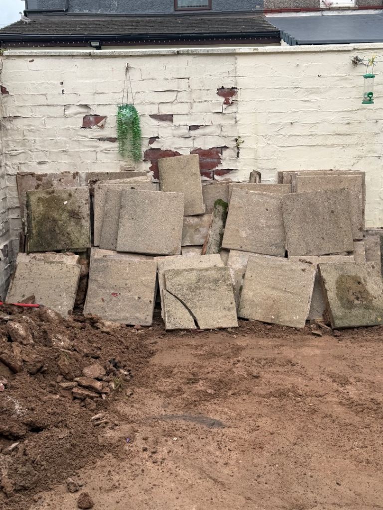 100+ PAVING SLABS TO COLLECT